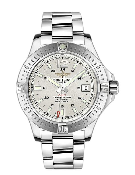 Breitling Colt 41 Automatic Stratus A17313 Price, Specs, Market 